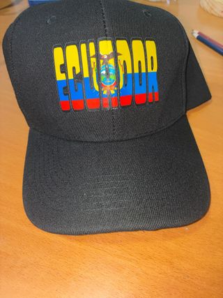 Gorra Negra Ecuador