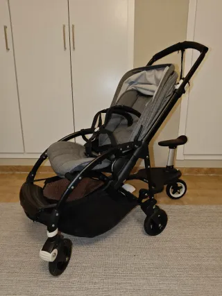 Bugaboo Bee 5 Black Edition y Patinete Bugaboo