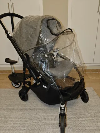 Bugaboo Bee 5 Black Edition y Patinete Bugaboo