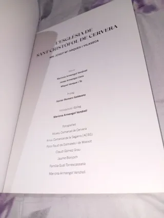 L'Església de Sant Cristòfol de Cervera