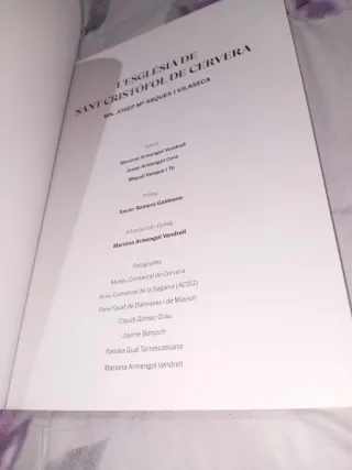 L'Església de Sant Cristòfol de Cervera