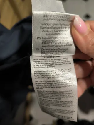 Gabardina Liu Jo Negra