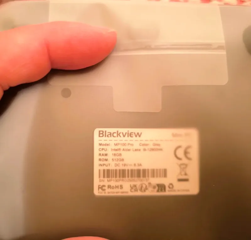 Pc Blackview MP100 PRO, Intel® i9 afbeelding 5