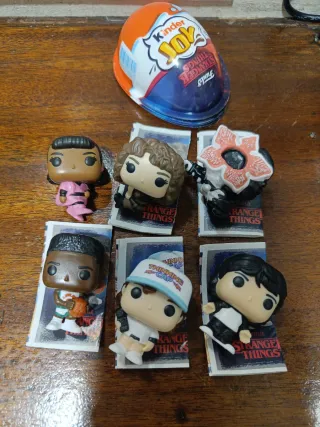 Lote 6 Funko Pop Stranger Things Kinder Joy