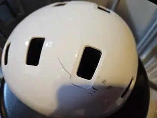 Casco skate Oxelo blanco