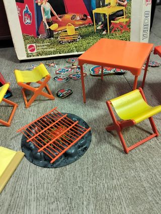 Barbie Tenda da Campeggio Matte camping 1973