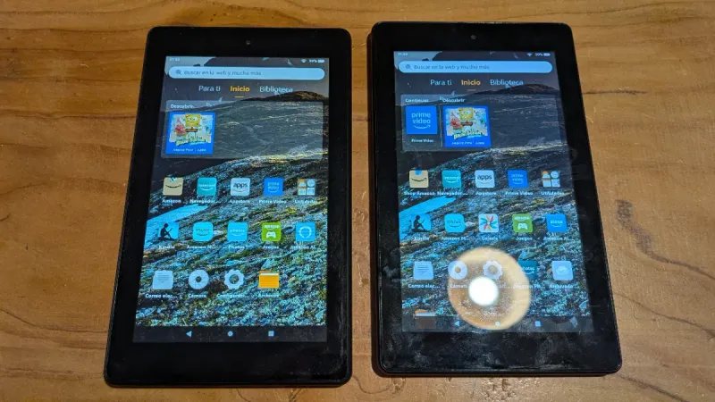 2 Tablets Amazon Fire 7 Negras