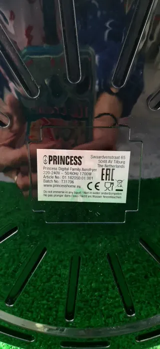 Freidora de aire Princess XXL