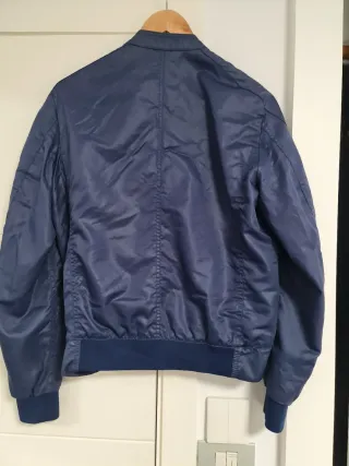 Chaqueta Zara Azul Talla M Ligera