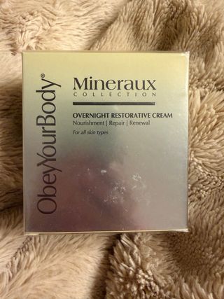 ObeyYourBody Mineraux Crema Restauradora Nocturna