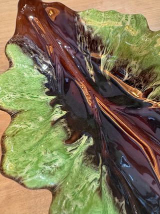 Cerámica  antigua francesa . Fat lava. VALLAURIS