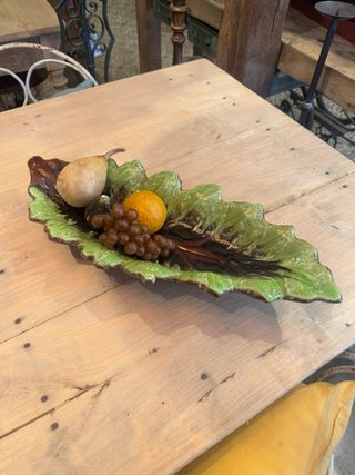 Cerámica  antigua francesa . Fat lava. VALLAURIS