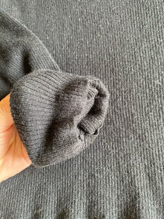 Jersey Georges Rech Negro Talla 1 Cachemira