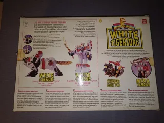 Power Rangers White Tigrezord Bandai