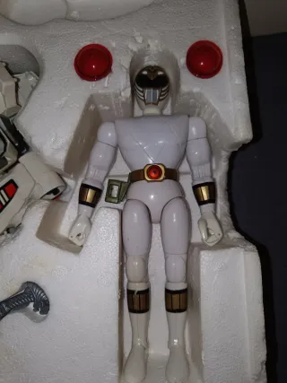 Power Rangers White Tigrezord Bandai