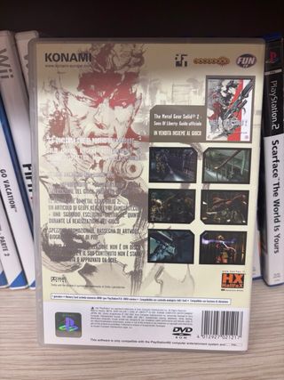 Metal Gear Solid 2 Playstation 2
