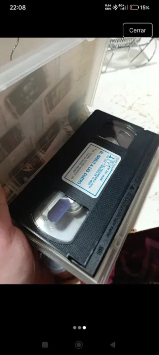 VHS El Diablo a las Cuatro (Español)