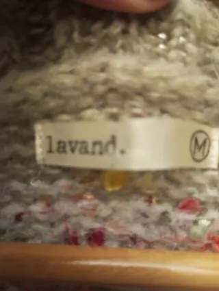 Vestido de punto multicolor