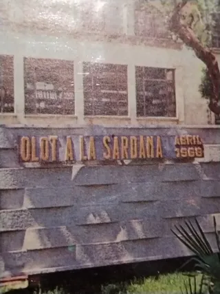 Banderín VI Aplec de la Sardana Olot 1968