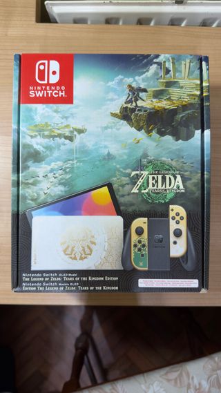 NUEVA Switch OLED. Zelda Tears of the Kingdom