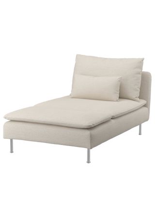 Funda chaiselongue IKEA SÖDERHAMN Gunnared beige