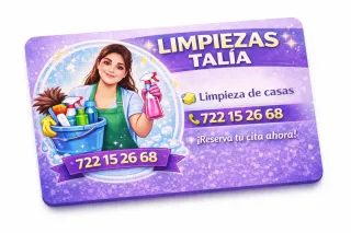 Limpieza de pisos , casas .