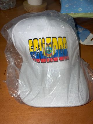 Gorra Ecuador Blanca