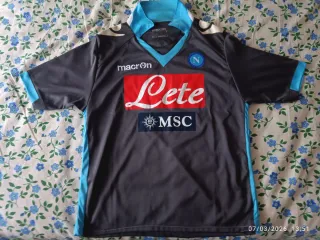 Maglia Grigia e pantaloncino SSC Napoli 2011/2012