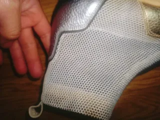 Zapatillas Botín Oro y Plata