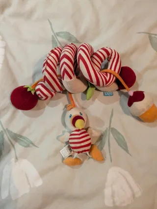 Colgante espiral para cochecito bebé.arca Saro