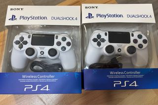 2 Mandos PS4 Dualshock 4 Blancos