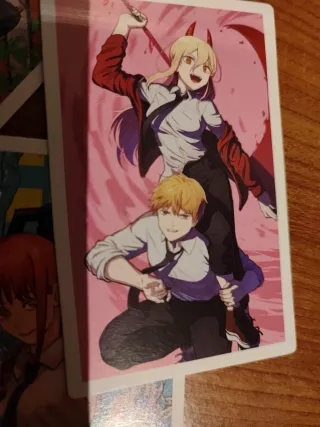 12 Cartas Coleccionables Chainsaw Man