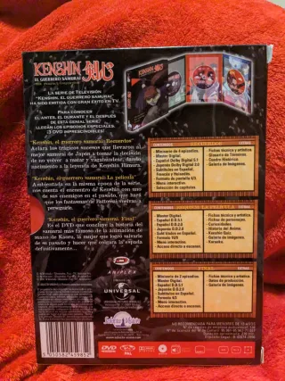 DVD Kenshin El Guerrero Samurai