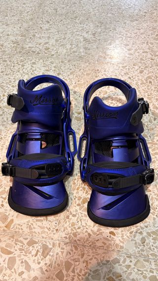 Tabla Snowboard y Fijaciones Burton