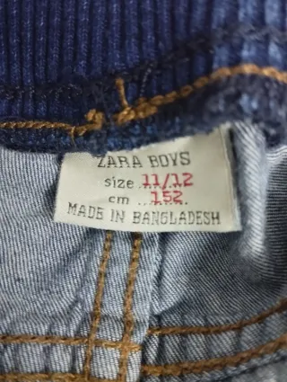 Pantalón corto vaquero 11/12 años