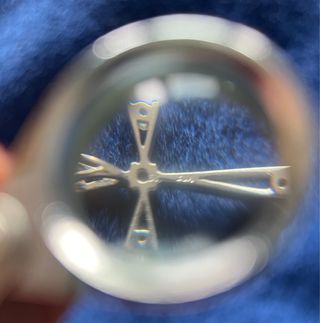 Colgante Cruz Oro Blanco Diamantes