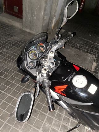 Honda CBR 125R Negra/Plata