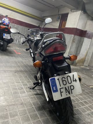 Honda CBR 125R Negra/Plata
