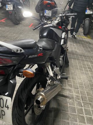 Honda CBR 125R Negra/Plata