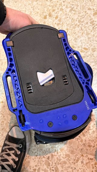 Fijaciones Snowboard Burton Mission Azul