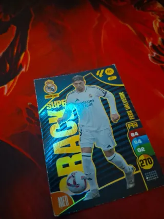 Carta Futbol Panini Fede Valverde Real Madrid