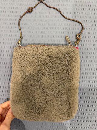 Bolso bandolera de pelo
