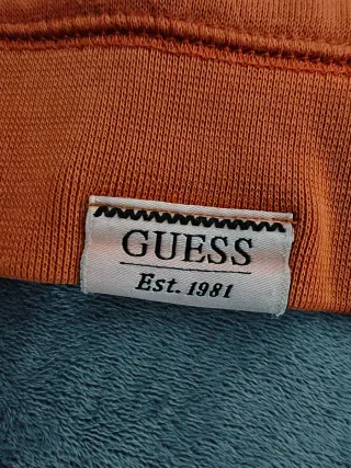 Felpa Guess Arancione Taglia S