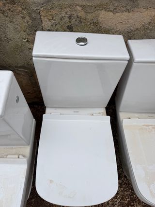 Inodoro WC porcelana blanco
