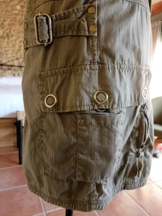 Vestido Morago Talla S Verde Militar