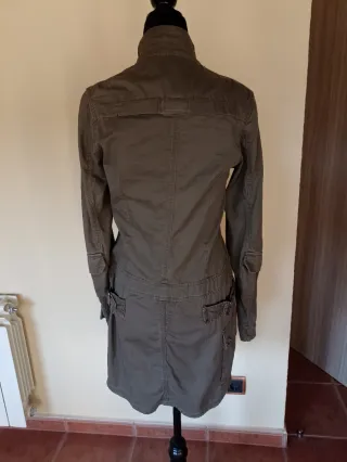 Vestido Morago Talla S Verde Militar