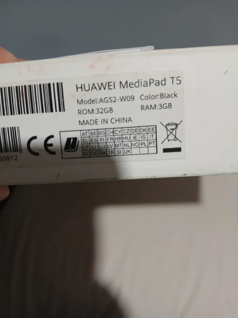 Tablet Huawei Mediapad T5 Negra afbeelding 6