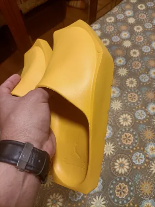 Chanclas Sandalias Amarillas