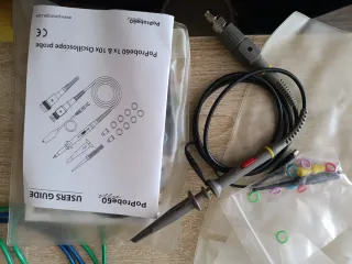 2 UNIDADES deSondas Osciloscopio PoProbe60 1x & 10