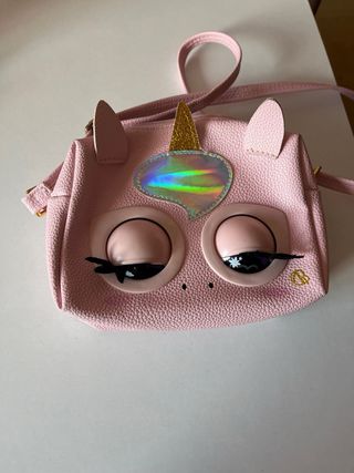 Bolso unicornio niña ojos grandes
